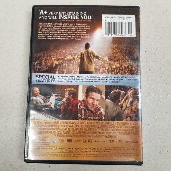 I Can Only Imagine DVD - Picture 2 of 5